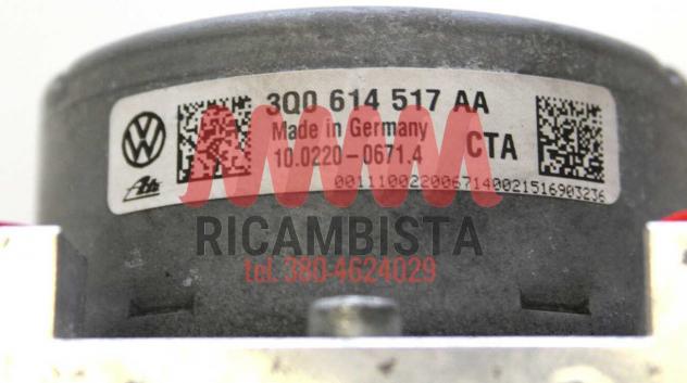 10.0220-0671.4 Volkswagen Golf centralina gruppo pompa ABS - Foto 2