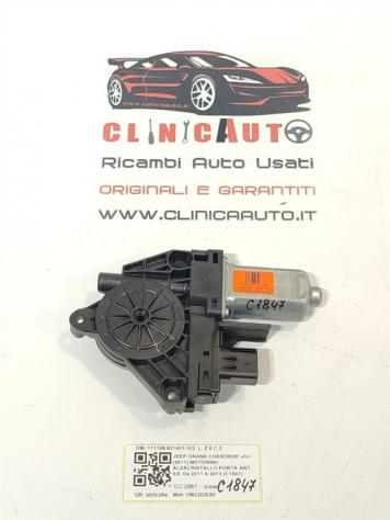 MOTORINO ALZAVETRO ANTERIORE SINISTRO JEEP Grand Cherokee 4° Serie 111108 931401-102 VM23D/EXF (1121)
