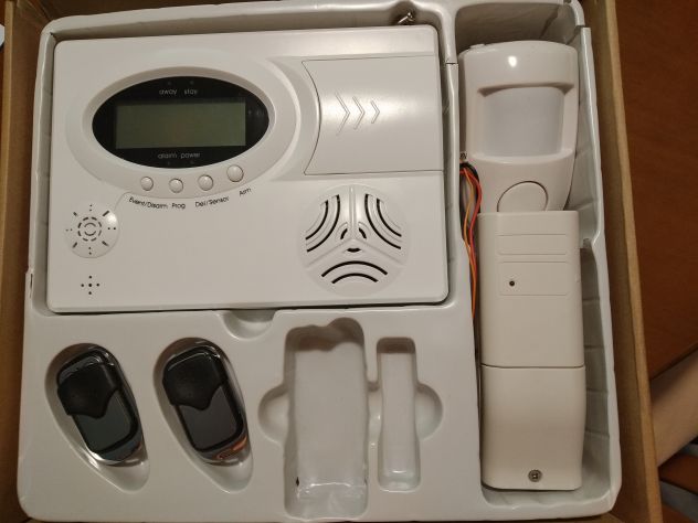 Antifurto wireless con GSM incorporato