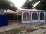 Gazebo da Giardino in Offerta  3 x 6 x 2,6 mt. a Varese telo pvc Ignifugo 550