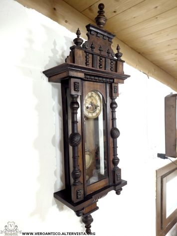 176393 Antico orologio a pendolo funzionante - Foto 4