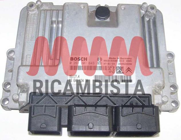 0261201643 Peugeot 207 1.6 centralina motore Bosch