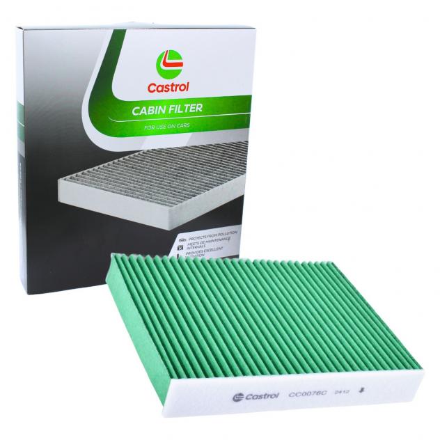 Filtro aria abitacolo Castrol CC0076C - Aria pulita e salubre per il comfort alla guida