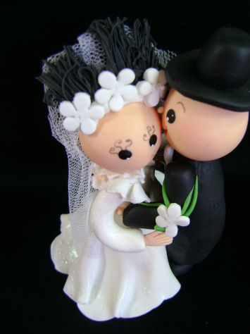 Sposi per torta nuziale - Foto 2