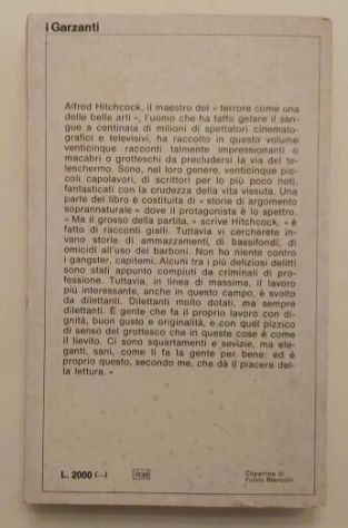 25 racconti del terrore vietati alla TV di Alfred Hitchcock Ed.I Garzanti, 1978 - Foto 6