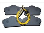 PASTIGLIE PATTINI FRENO ANTERIORI 4 PZ JDM ROXSY CHATENET CH26 28 30 32 BELLIER