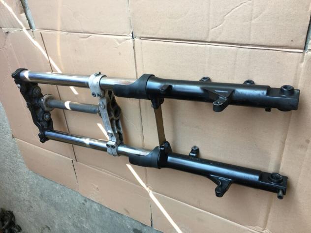 Forcella Completa Steli / Piastre / Riser YAMAHA TMax 500 0103 - Foto 8