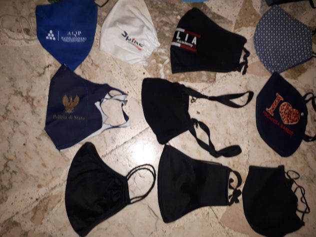 Collezione 20 Mascherine lavabili e lavate post-Covid Uomo - Foto 7