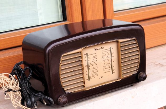 Radio antica anni '20 ottimamente conservata, funzionante - Foto 4