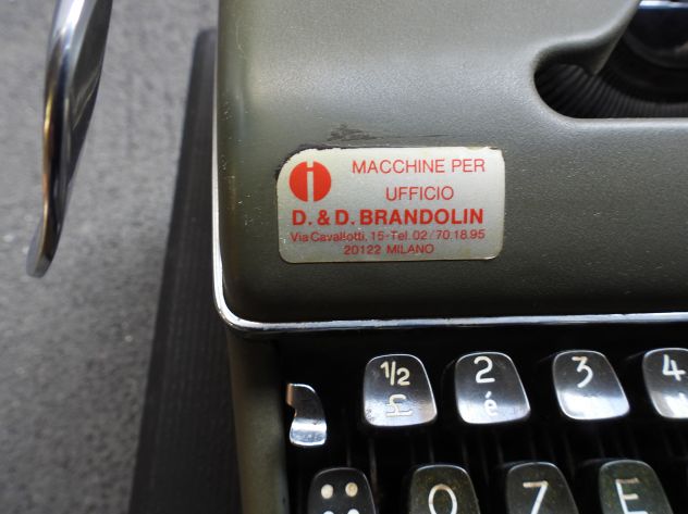 Macchina da scrivere vintage Olympia SM anni '50 - Foto 3