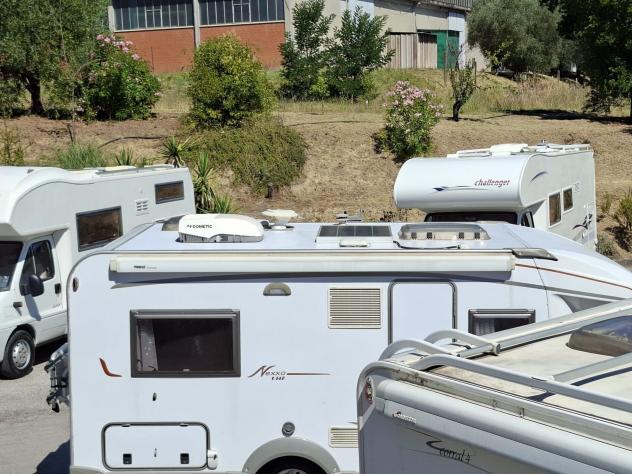 CAMPER BURSTNER FORD SEMINTEGRALE SEMIDINETTE LETTO FRANCESE CLIMATIZZATORE FOTOVOLTAICO CAMPEGGIO USATI GENERALI 1704 - Foto 6