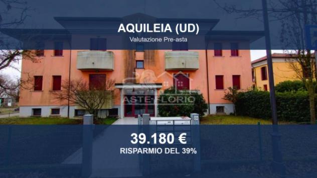 Immobile in asta di 82 m², box auto in vendita a Aquileia