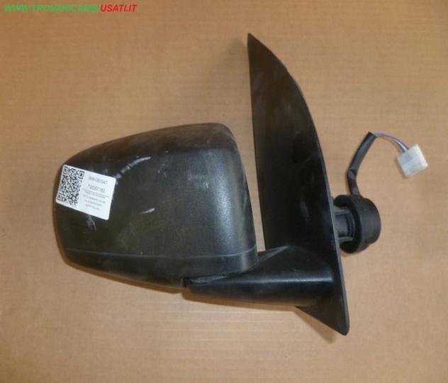 RETROVISORE ELETTRICO EST.DX NERO GOFFRATO FILI  Vetri e Retrovisori  Cristalli  Retrovisori  Retrovisore FIAT - PANDA - 01-09-2003 - 01-12-2011
