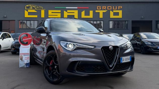 ALFA STELVIO Q4 V6 2.9 QUADRIFOGLIO BI-TURBO AT8 510 CV - ALCANTARA, CARBONIO, TETTO