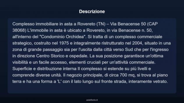 Immobile in asta di 2746 m² in vendita a Rovereto - Foto 8