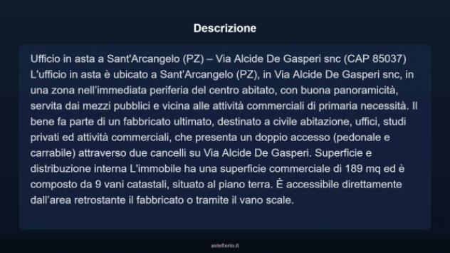 Immobile in asta di 189 m² con più di 5 locali in vendita a Sant'Arcangelo - Foto 4