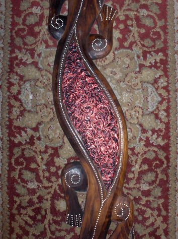 Grande Scultura in legno Artigianale Italiano - Foto 3