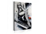 Quadro Con Una Donna Nuda Sul Pianoforte - ARREDALACASA