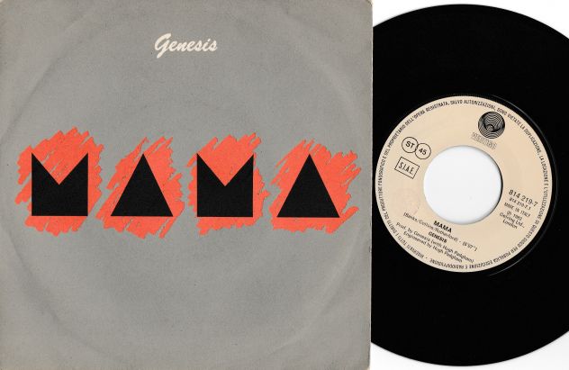 GENESIS - Mama - It's Gonna Get Better - 7'' / 45 giri 1983 Vertigo Italy