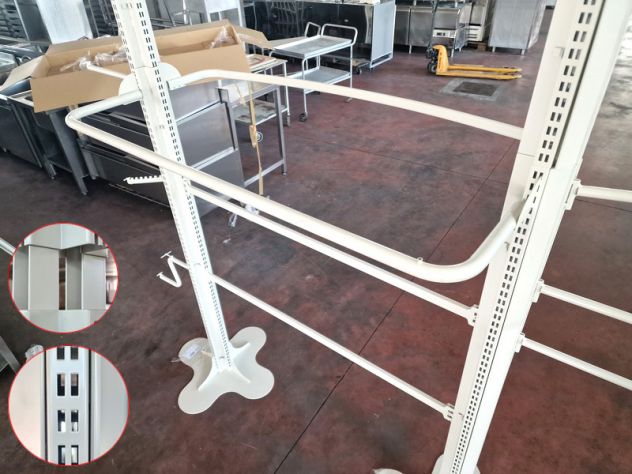 scaffalatura appendi abiti usata - Foto 5