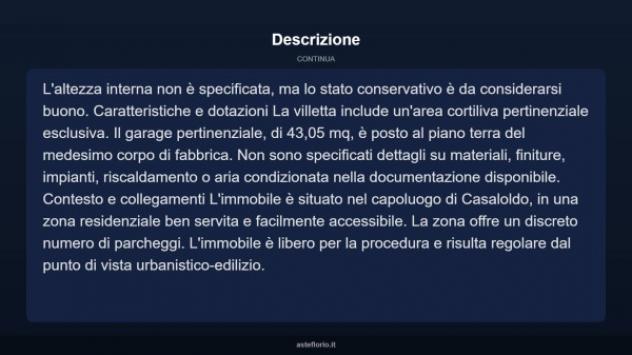 Immobile in asta di 132 m², box auto in vendita a Casaloldo - Foto 16
