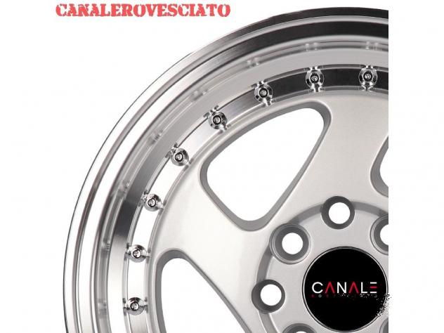 Cerchi Turbo II 6x14 4x98 et25 Fiat Lancia Alfa - Foto 4