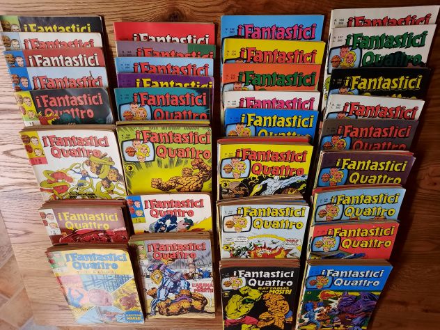 Fumetti FANTASTICI QUATTRO editoriale Corno primi anni 70 - Foto 2
