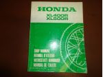 XL400R XL500R manuale officina manutenzione moto honda