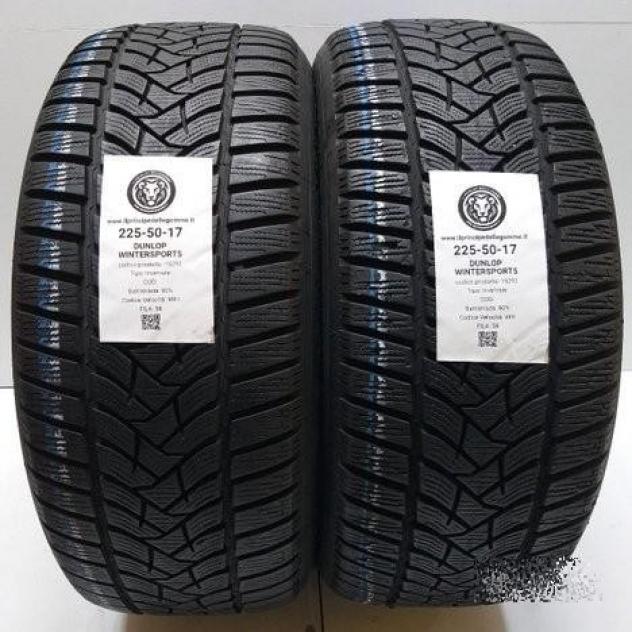 2 gomme 225 50 17 dunlop a15292