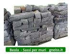 SASSI per muri in BEOLA GRIGIA/ARGENTATA