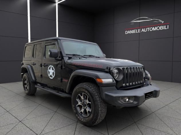 JEEP Wrangler 4ª serie Wrangler Unlimited 2.2 Mjt II Rubicon - Foto 2