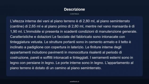 Immobile in asta di 344 m² con più di 5 locali e box auto in vendita a Grosseto - Foto 14