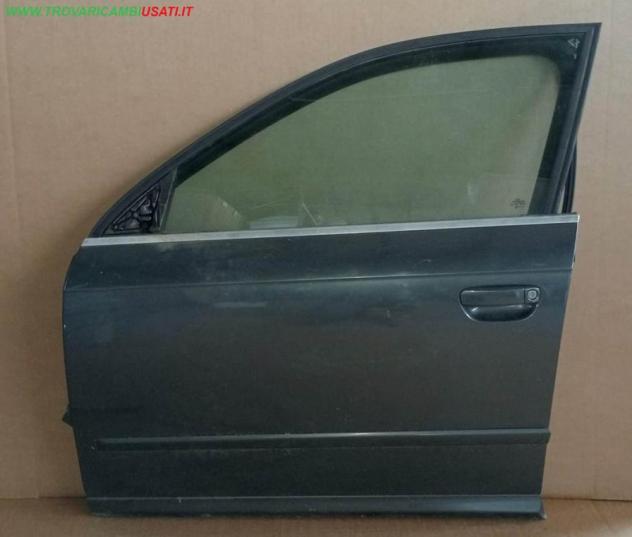 PORTA ANT.S. GRIGIO MEDIO MET. C/A. e S 999-U65594 Carrozzeria  Lamierati esterni  Porte  Porta ant. sx. AUDI - A4 - 01-11-2004 - 01-10-2007