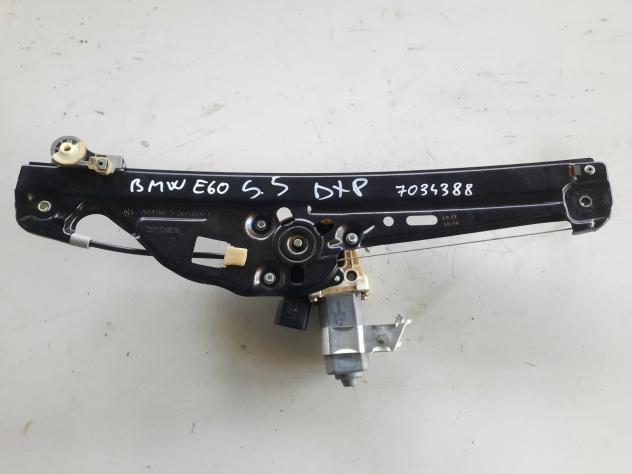 MECCANISMO ALZAVETRO POST. DX BMW Serie 5 E60 7034388 (0310)