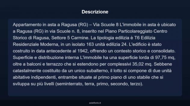 Immobile in asta di 97 m² in vendita a Ragusa - Foto 3