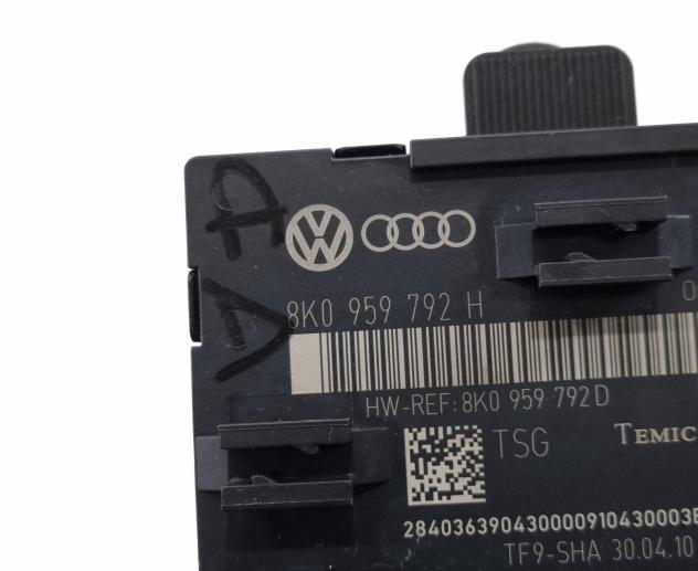 CENTRALINA PORTA DX PASSEGGERO AUDI Q5 Serie (8RB) 8K0959792H (0812) - Foto 4