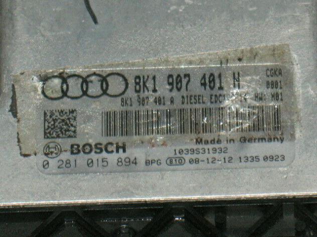 0281015894 ECU AUDI A4 A5 Q5 2.7, 3.0 TDI 0281015894 8K1907401H EDC17CP14 - Foto 2