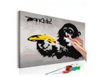 Quadro Fai Da Te 60x40 Cm. Animali N. 20 Arredalacasa Spedizione Gratis