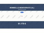 Immobile in asta di 176 m² con più di 5 locali in vendita a Mombello Monferrato