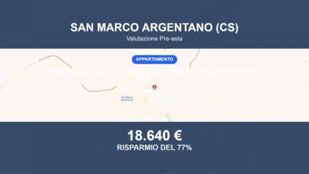 Immobile in asta di 168 m² con più di 5 locali in vendita a San Marco Argentano