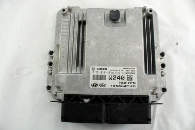 39160-2A740 KIT ACCENSIONE AVVIAMENTO KIA SOUL 1.6 D 100KW 6M 5P (2017) RICAMBIO USATO CON CENTRALINA MOTORE, QUADRO STRUMENTI, BLOCCHETTI ACCENSIONE - Foto 2