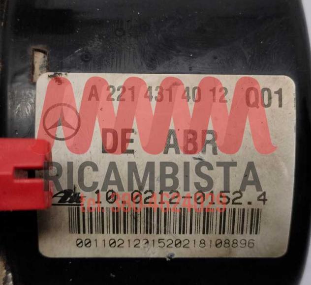 A2215453516 Mercedes Classe S centralina gruppo pompa ABS - Foto 2