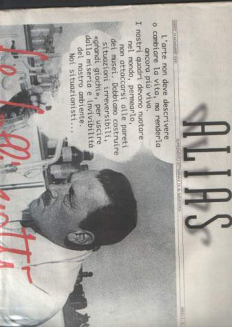 Alias, anno III n. 45, 18 novembre 2000