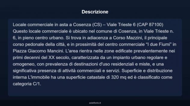 Immobile in asta di 320 m² in vendita a Cosenza - Foto 4