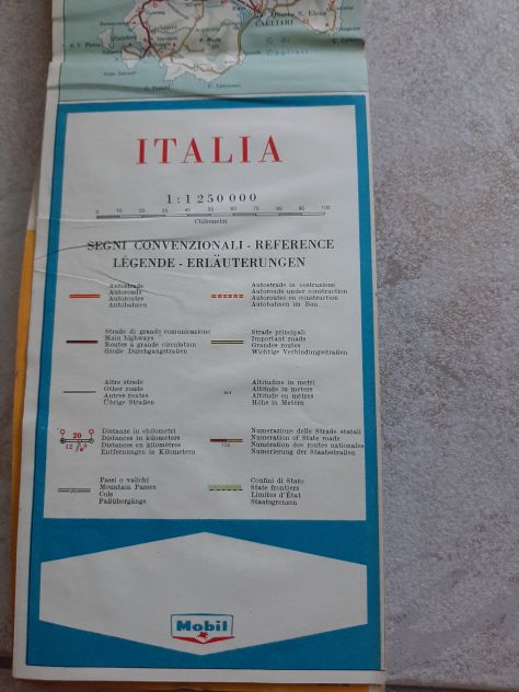 MOBIL CARTINA STRADALE ITALIA ORIGINALE - Foto 4
