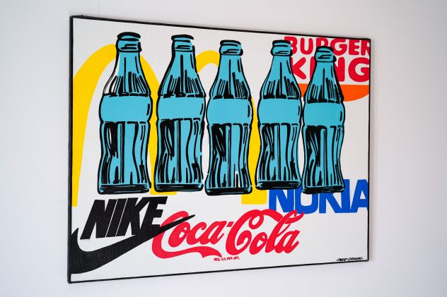 Quadro Pop Art Colori dipinto a mano - Foto 2