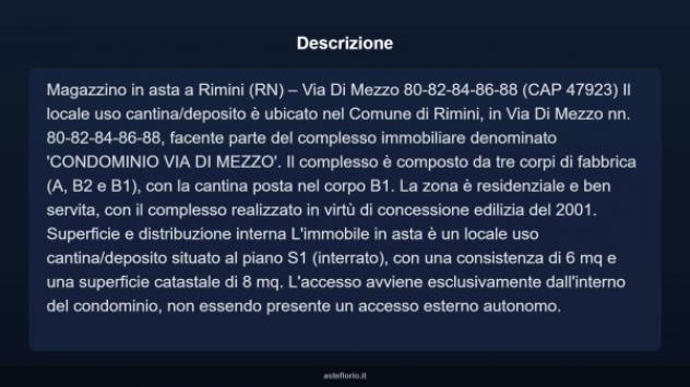 Immobile in asta di 8 m² in vendita a Rimini - Foto 3