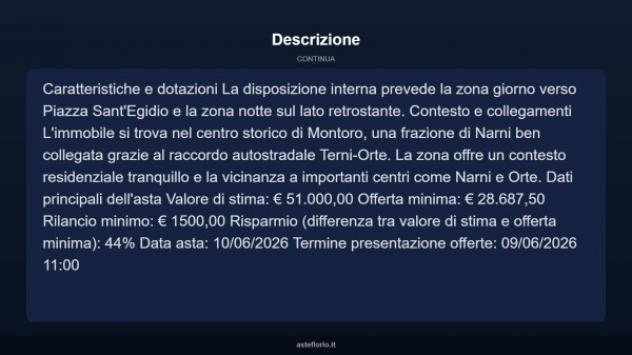Immobile in asta di 78 m² in vendita a Narni - Foto 9