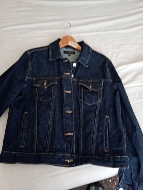Giubbino donna jeans "piombo" - Foto 3