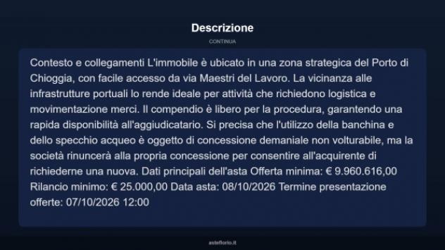 Immobile in asta di 20000 m² in vendita a Chioggia - Foto 8